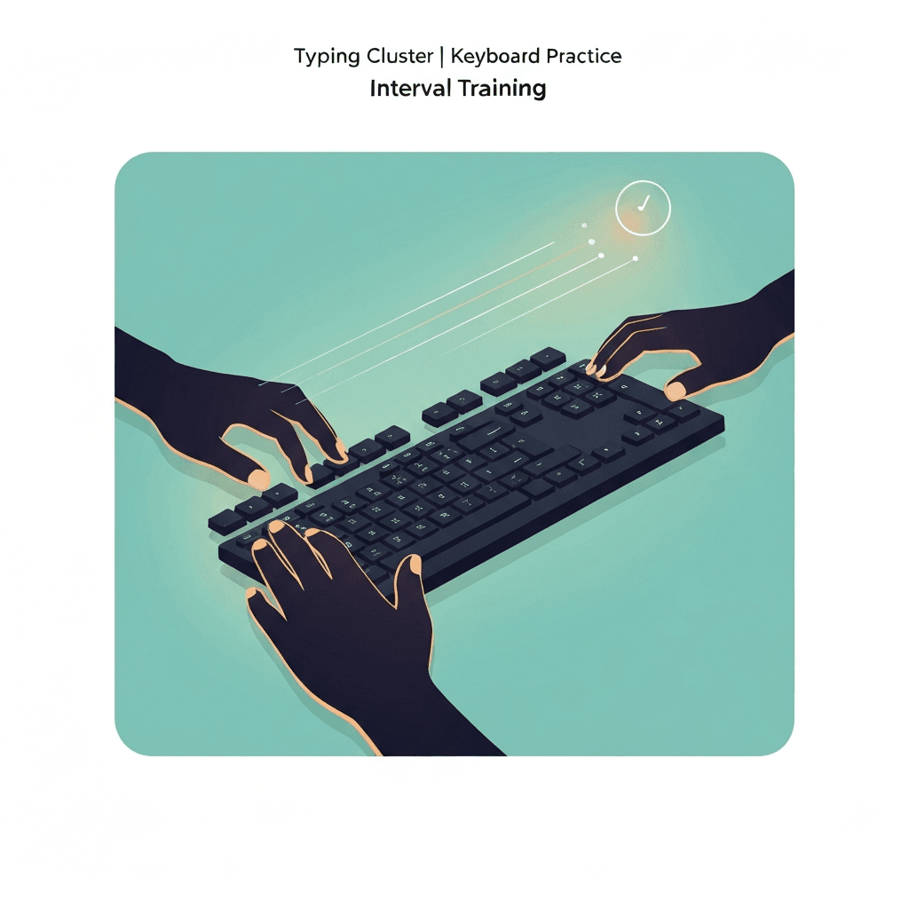 Typing Sprint Intervals for Higher WPM: Bounded Bursts Without Accuracy Debt — Speed Fundamentals — Type Faster