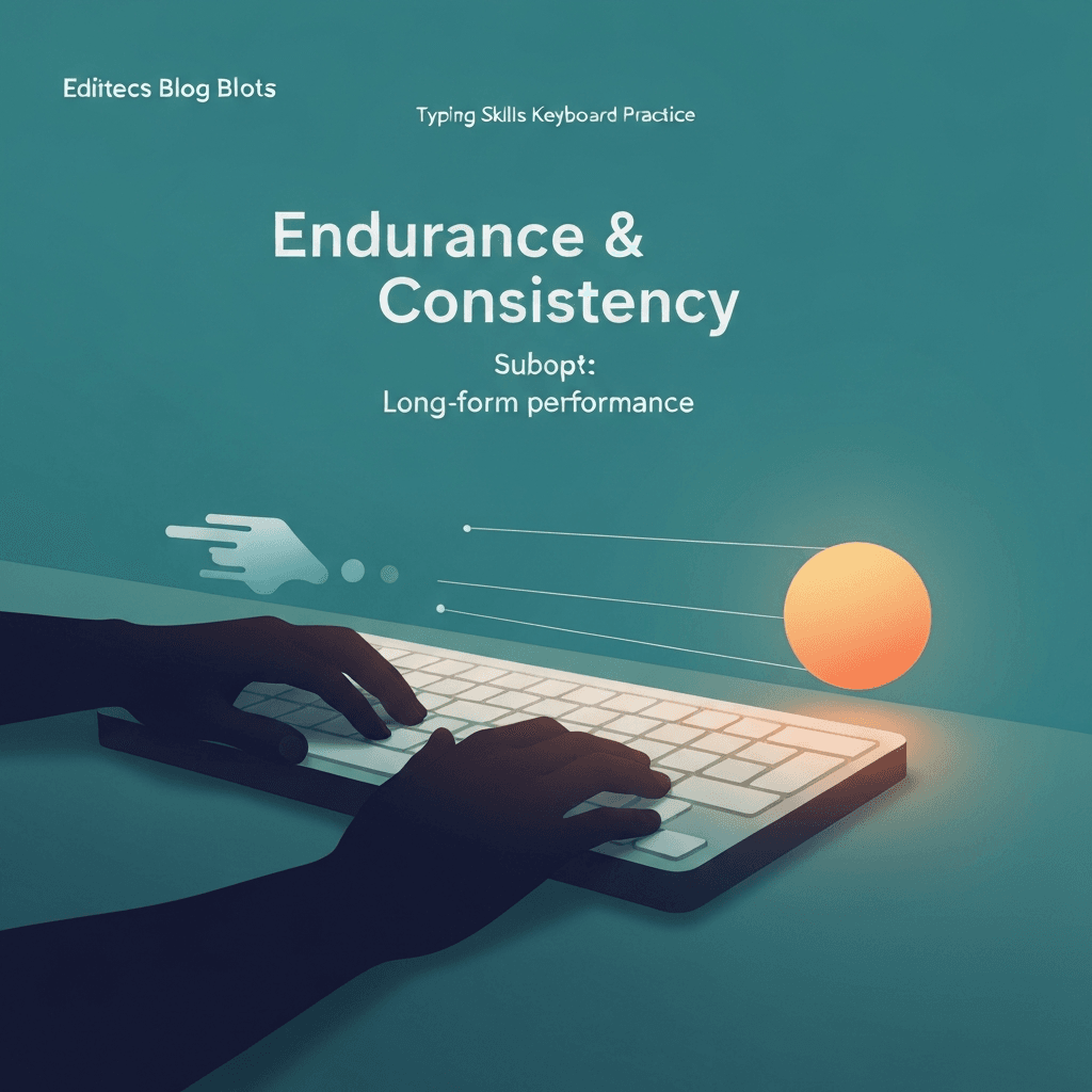 Typing Test Paragraph 10 Minutes PDF: Pacing Mindset for Long-Form Screens — Endurance & Consistency — Type Faster