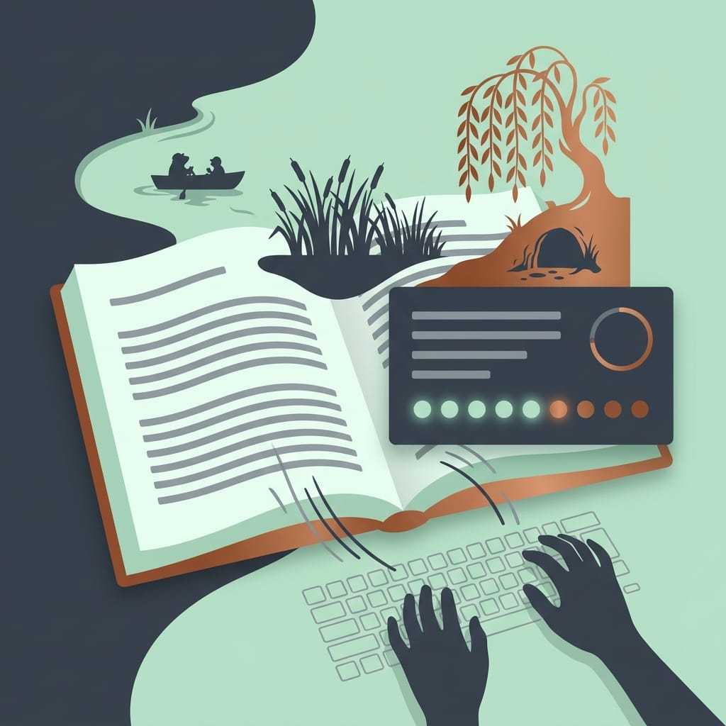Typing The Wind in the Willows by Chapter: Story Library Book Mode Step by Step — Story typing — Type Faster