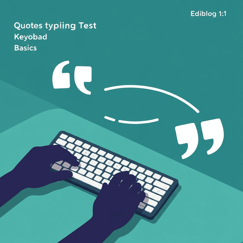 Illustration. What Is a Famous Quotes Typing Test? — Quotes typing test — Type Faster