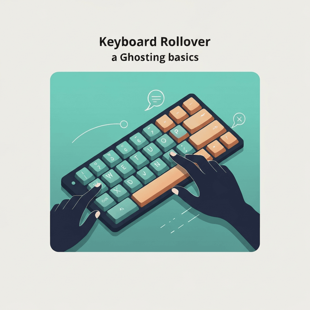 What Is Key Ghosting? When Keys You Never Pressed Still Register — Keyboard Rollover — Type Faster