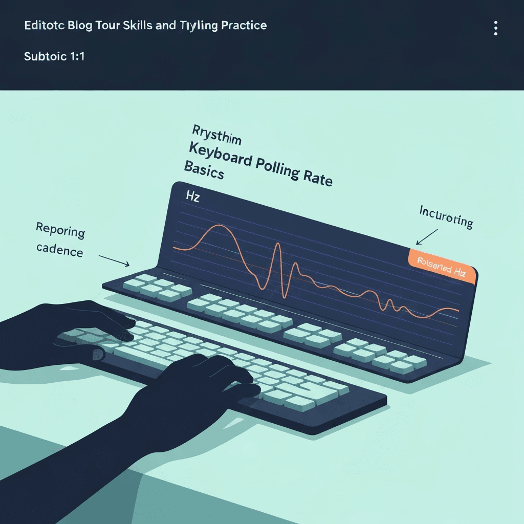 What Is Polling Rate on a Keyboard? A Typist-Friendly Explanation — Keyboard Polling Rate — Type Faster