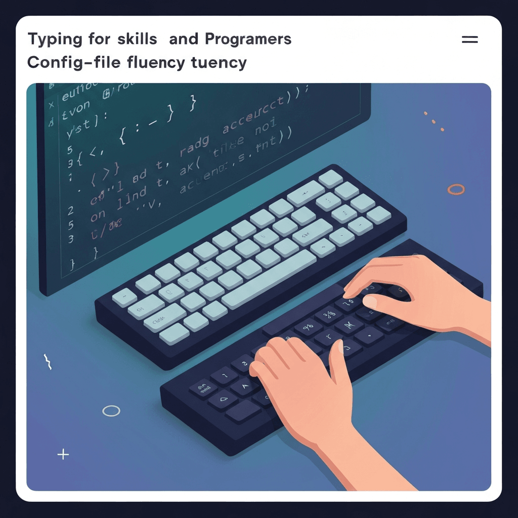Illustration. YAML and Config Typing Practice for Engineers — Typing for Programmers — Type Faster