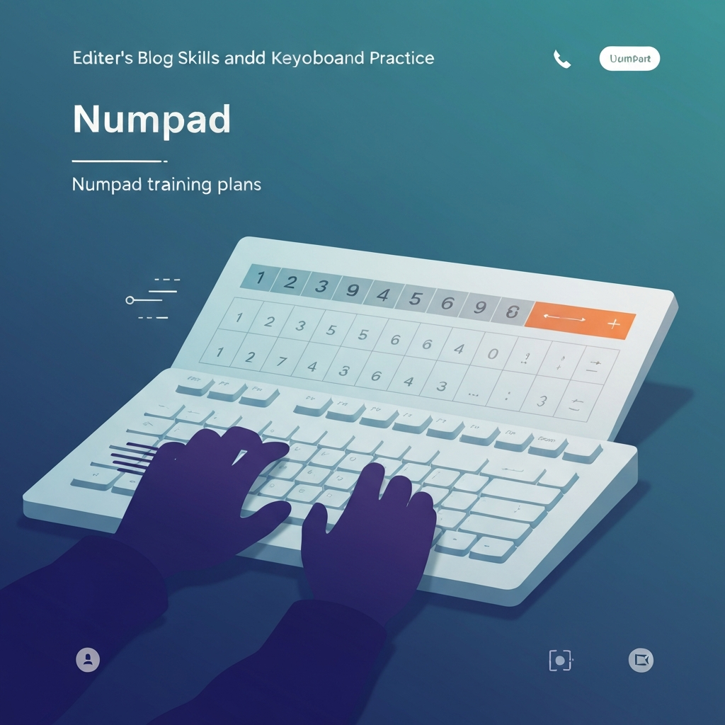 Data Entry Numpad Training Plan: A Practical… | Type Faster