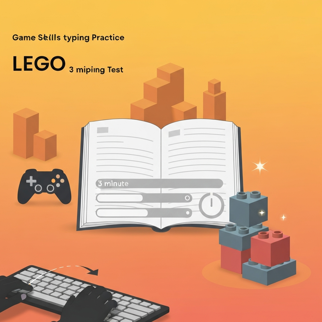 LEGO Typing Test: Brick Worlds, Licensed Cros… | Type Faster